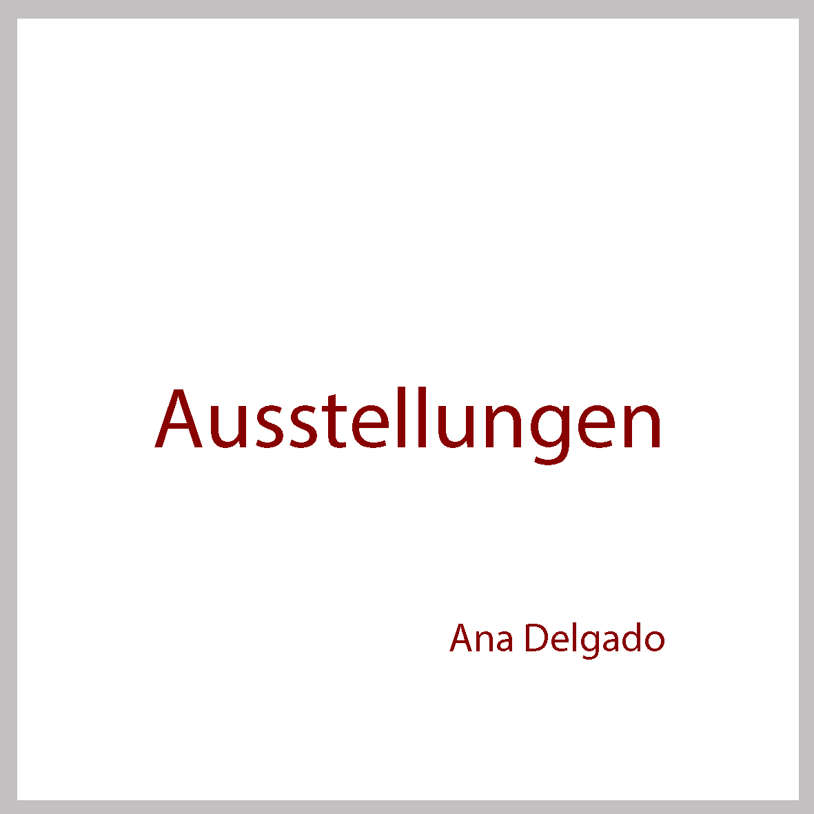 Ausstellungen